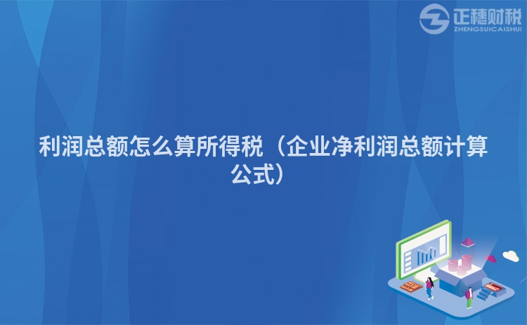 利潤總額怎么算所得稅（企業(yè)凈利潤總額計算公式）
