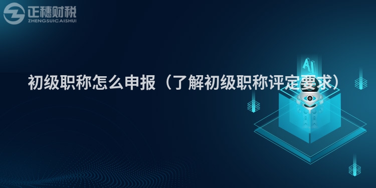 初級職稱怎么申報（了解初級職稱評定要求）