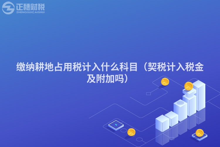 繳納耕地占用稅計入什么科目（契稅計入稅金及附加嗎）