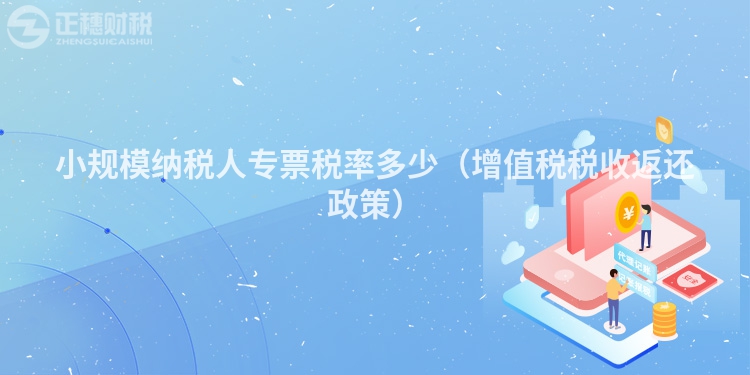 小規模納稅人專票稅率多少（增值稅稅收返還政策）