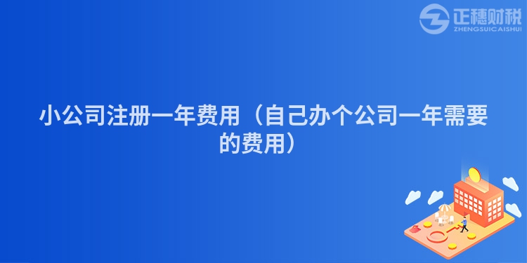 小公司注冊一年費用（自己辦個公司一年需要的費用）